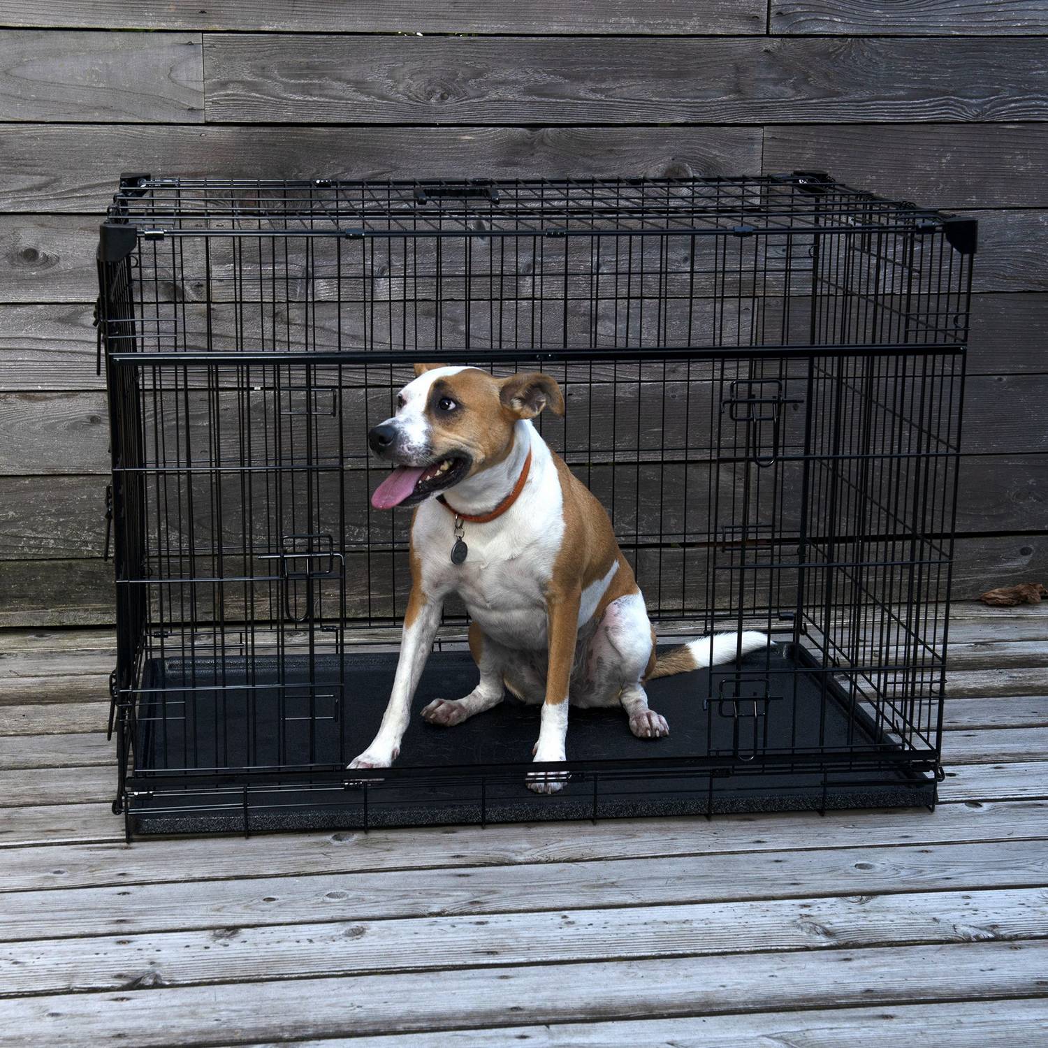 Cage à chien - pliable - 60 x 43 x 49 cm Cage d'intérieur pour chien Caisse  de t