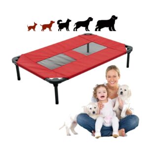 Lit Matelas Confort Rouge Medium