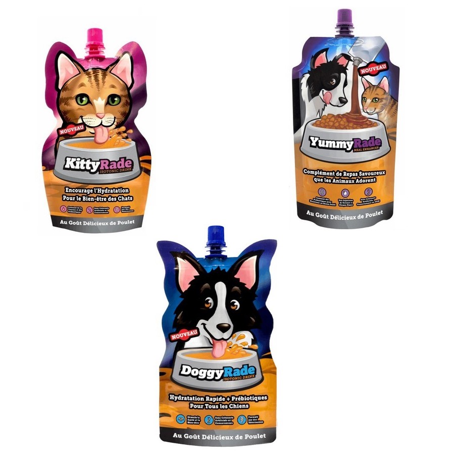 hydratation exhausteurs de gout chien