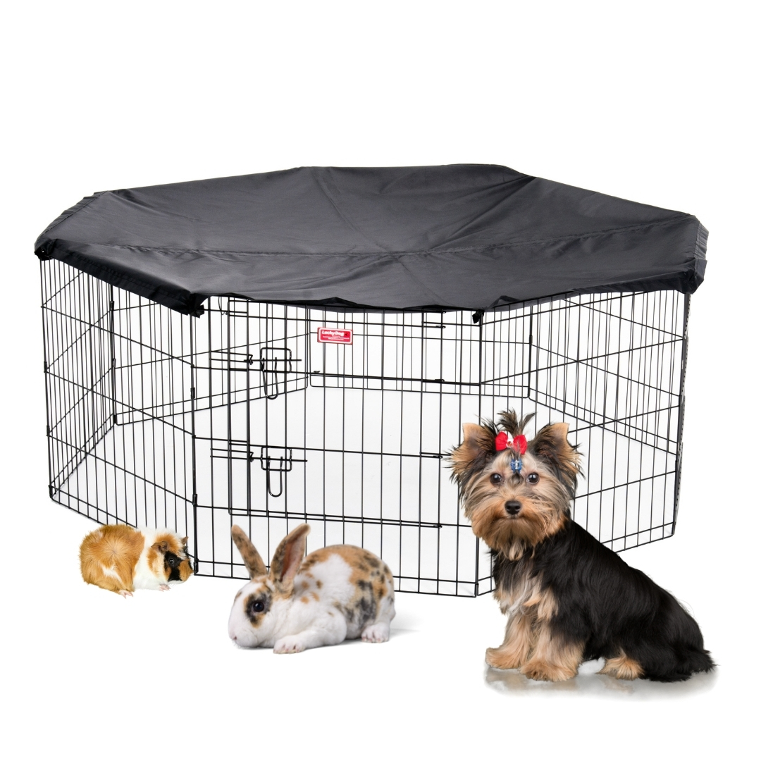 Chenil et parc modulable pour chien