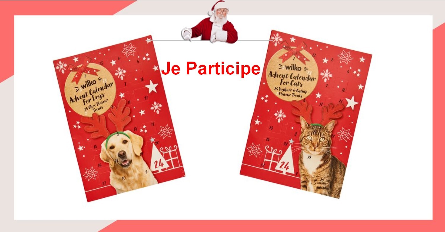 Tentez vite votre chance à notre calendrier de l'Avent pour remporter de nombreux cadeaux